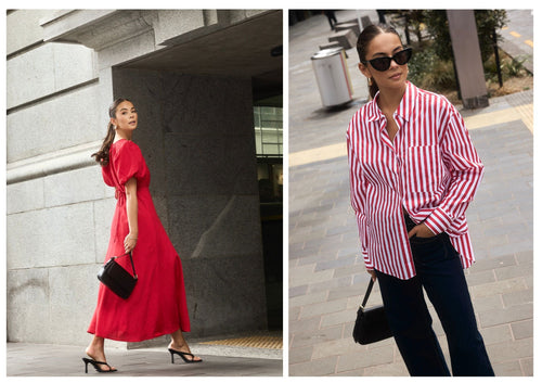 Seeing Red: How to Wear 2025’s Hottest Hue | Flo & Frankie